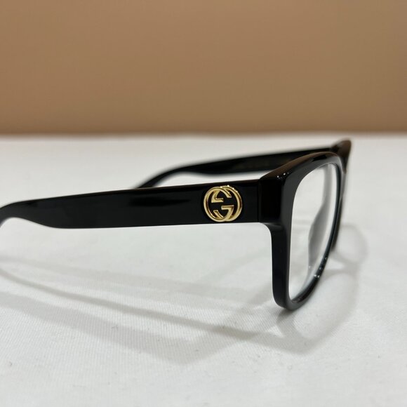 Gucci Glasses Black Blue Light Lenses - Picture 4 of 5